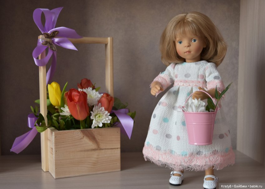 Первые нотки весны — Одежда и обувь для кукол своими руками: фото (фото 9)