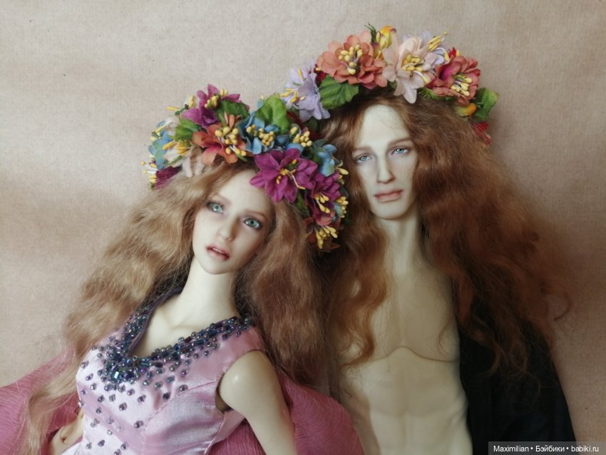 Эта пара, как букет — Куклы Dollshe Craft (Доллше): BJD (БЖД) (фото 3)