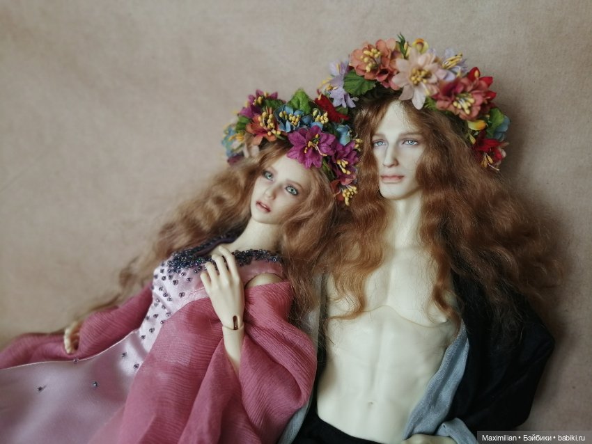 Эта пара, как букет — Куклы Dollshe Craft (Доллше): BJD (БЖД) (фото 9)