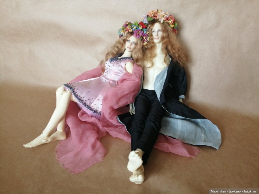 Эта пара, как букет — Куклы Dollshe Craft (Доллше): BJD (БЖД) (фото 4)