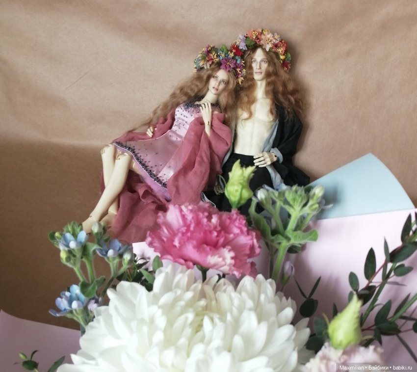Эта пара, как букет — Куклы Dollshe Craft (Доллше): BJD (БЖД) (фото 10)