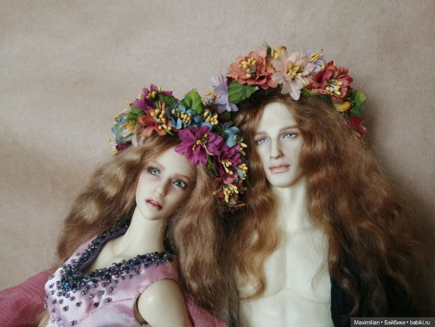 Эта пара, как букет — Куклы Dollshe Craft (Доллше): BJD (БЖД) (фото 2)