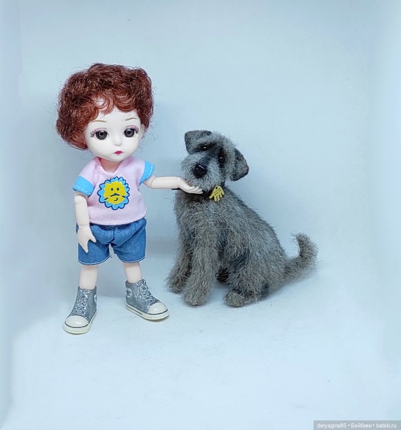 Дворянин — Валяные игрушки из шерсти: сухое валяние (фото 4)