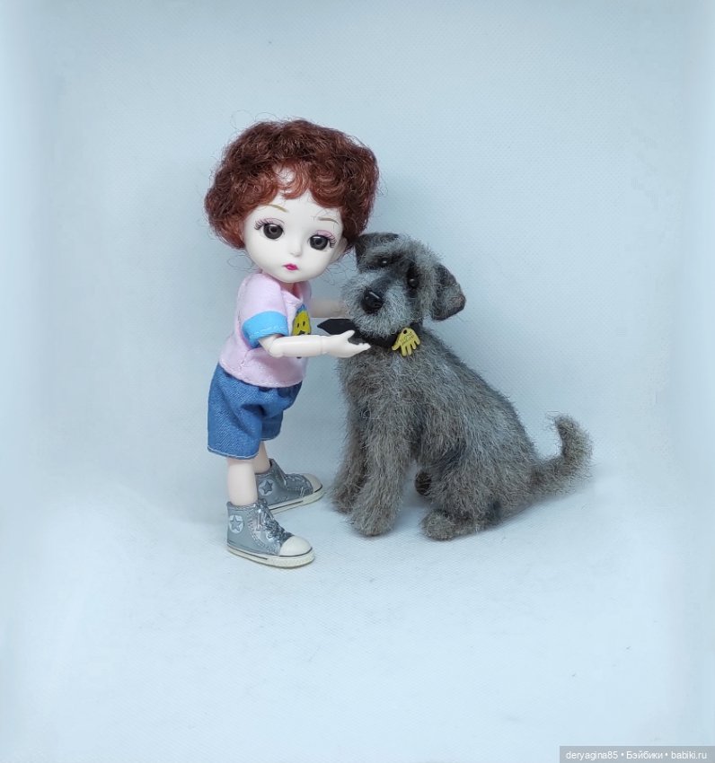 Дворянин — Валяные игрушки из шерсти: сухое валяние (фото 5)