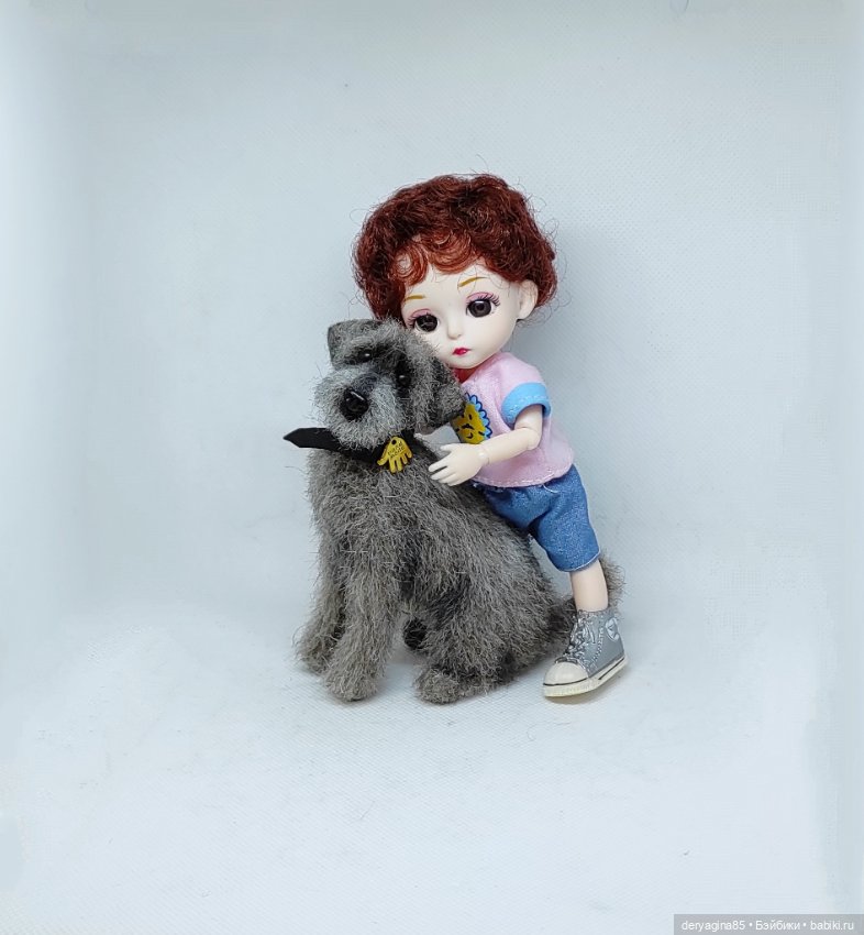 Дворянин — Валяные игрушки из шерсти: сухое валяние (фото 6)