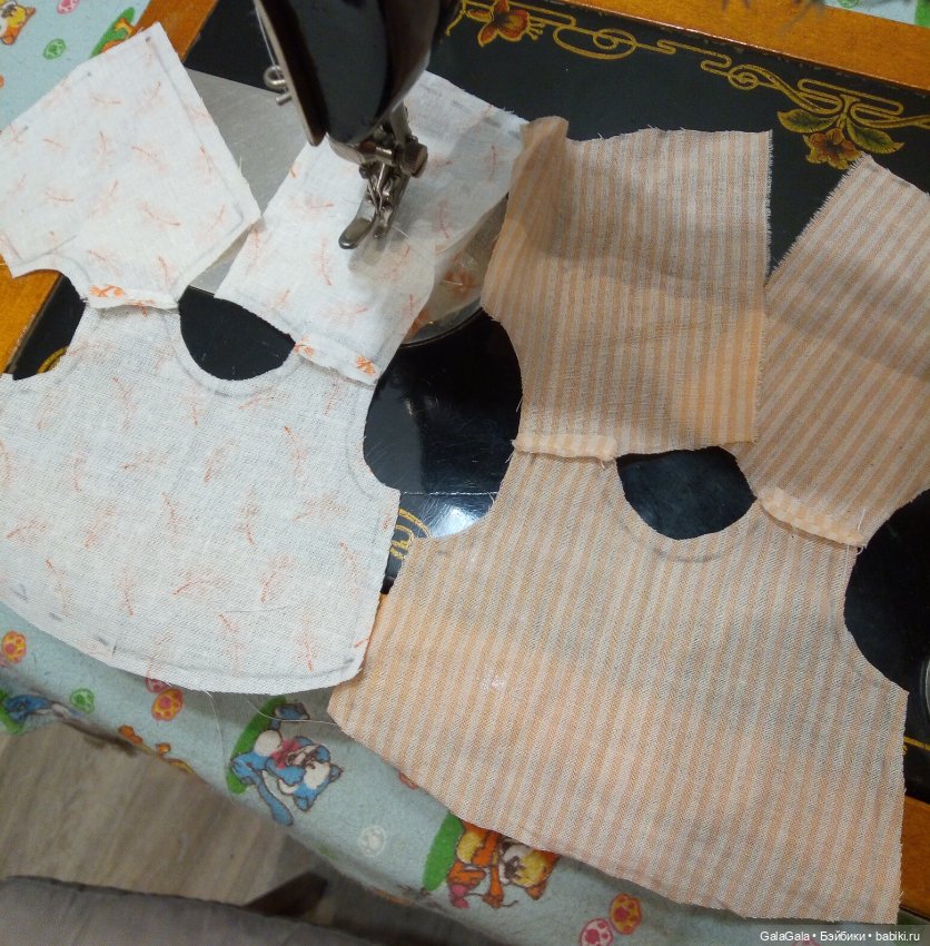 Готовим гардероб к лету. Двухстороннее платье или топ на Пепиту 21см Антонио Хуан (фото 2)