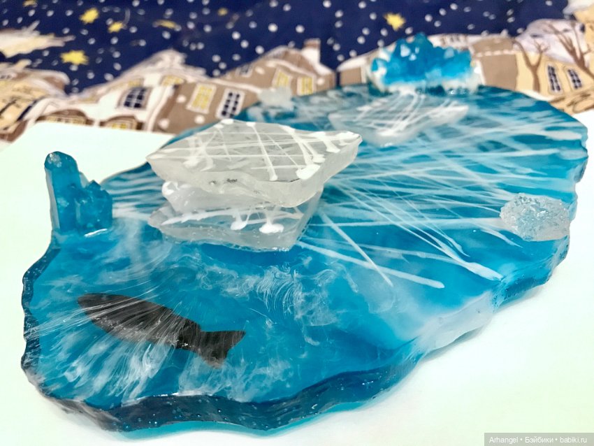 Белый медведь Айс(Айсберг) и его льдина (фото 8)