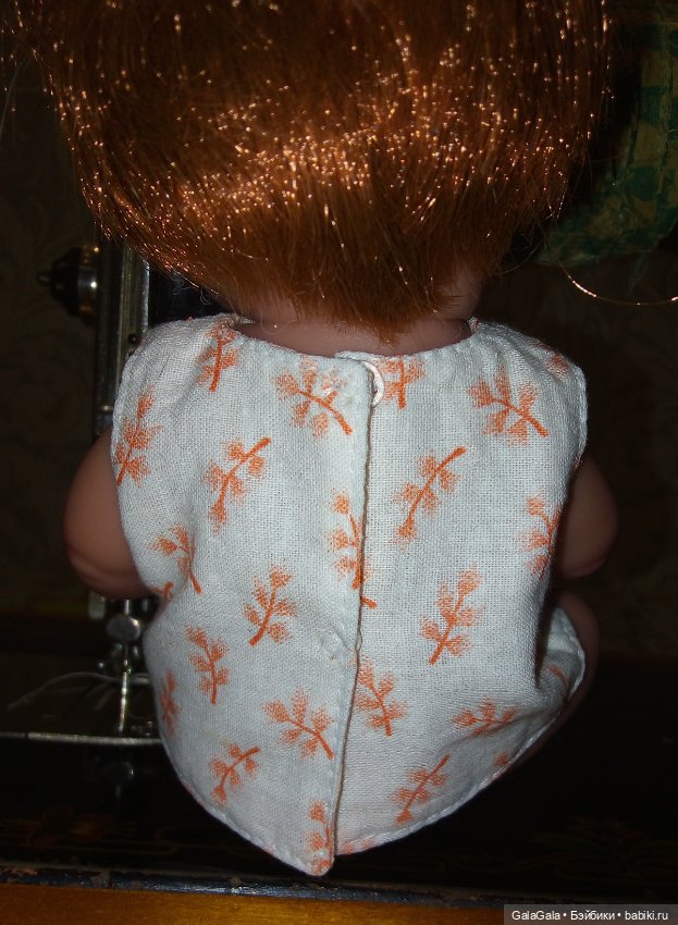 Готовим гардероб к лету. Двухстороннее платье или топ на Пепиту 21см Антонио Хуан