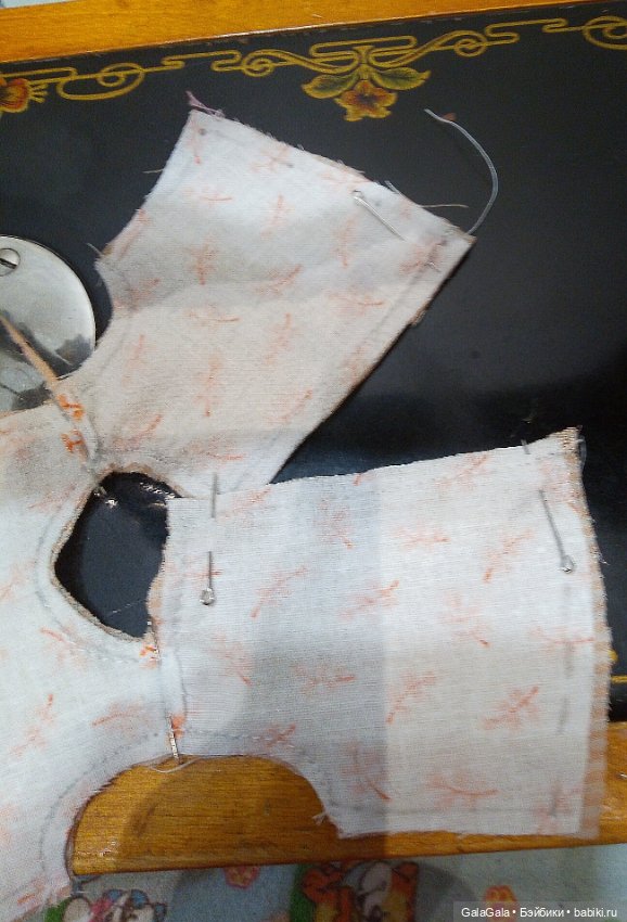 Готовим гардероб к лету. Двухстороннее платье или топ на Пепиту 21см Антонио Хуан (фото 3)