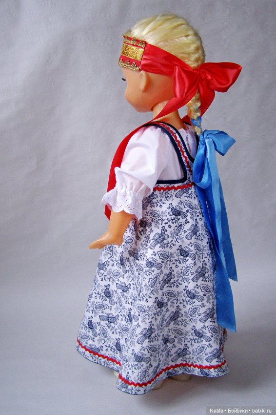 Русский стиль. Стилизованный костюм для Нины (фото 3)