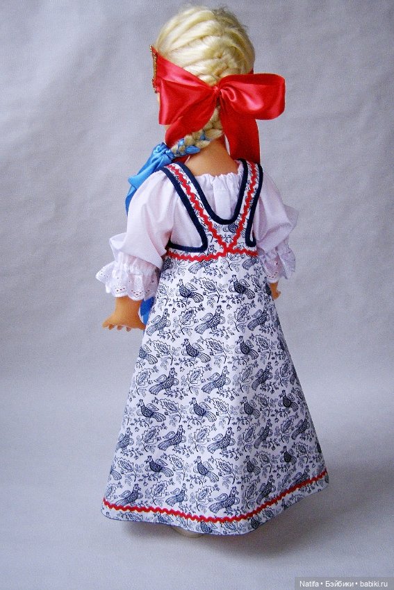 Русский стиль. Стилизованный костюм для Нины (фото 4)