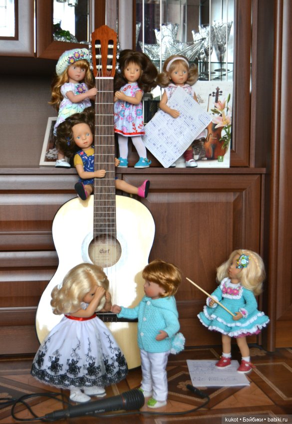 Небольшой переполох — Куклы Petitcollin (Петитколлин) и Sylvia Natterer: Minouche (фото 4)