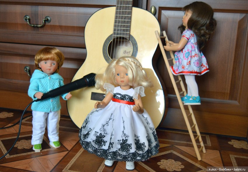 Небольшой переполох — Куклы Petitcollin (Петитколлин) и Sylvia Natterer: Minouche (фото 3)