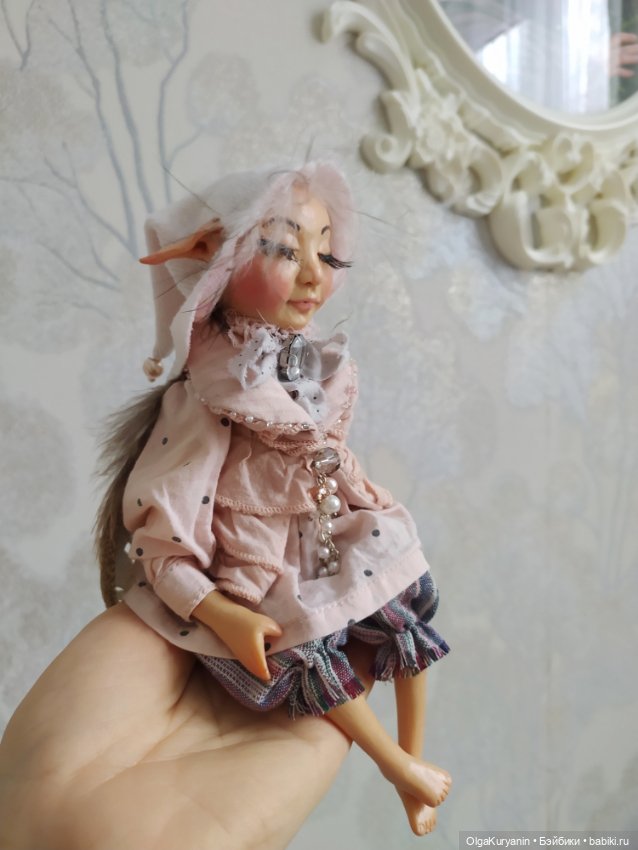 Счастье в ладошках — Лепка авторских кукол: полимерная глина (фото 3)