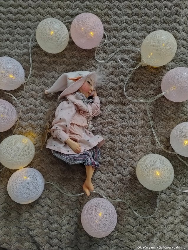 Счастье в ладошках — Лепка авторских кукол: полимерная глина (фото 10)