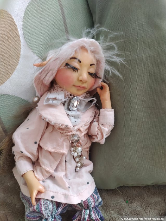 Счастье в ладошках — Лепка авторских кукол: полимерная глина (фото 8)