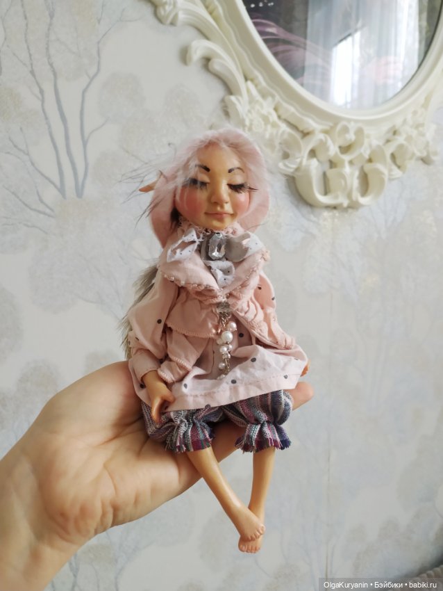 Счастье в ладошках — Лепка авторских кукол: полимерная глина (фото 4)