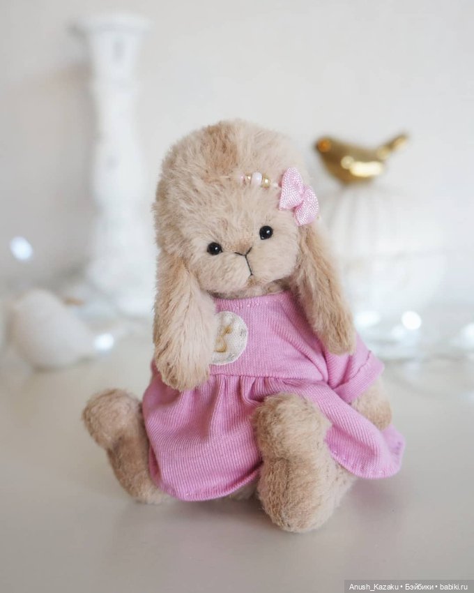 Зайка тедди — Авторские мишки Тедди и друзья: фото