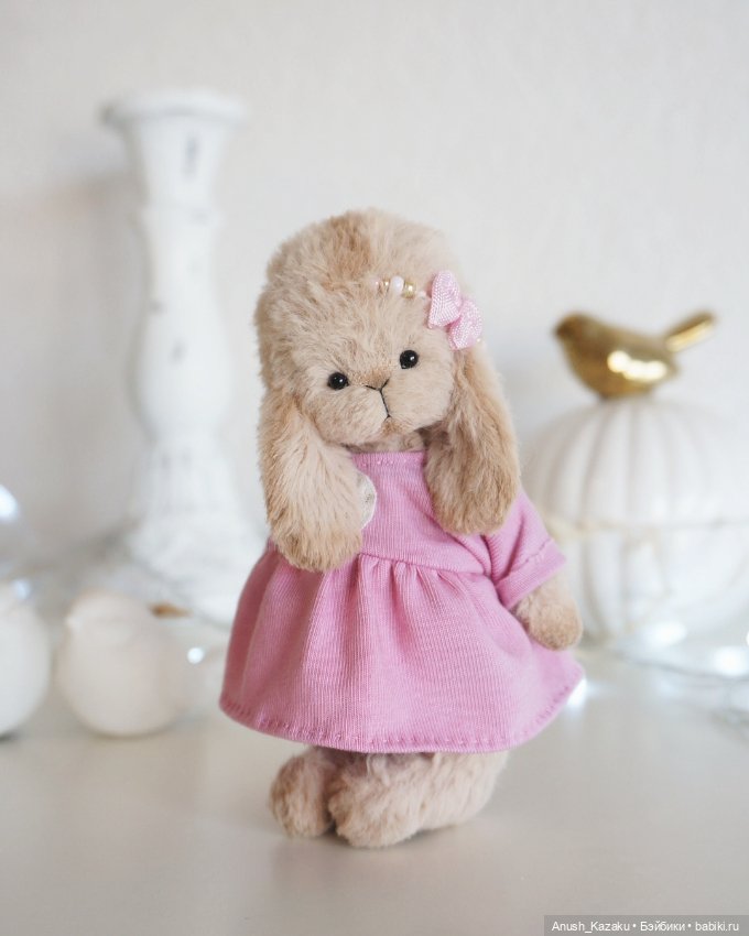Зайка тедди — Авторские мишки Тедди и друзья: фото (фото 2)