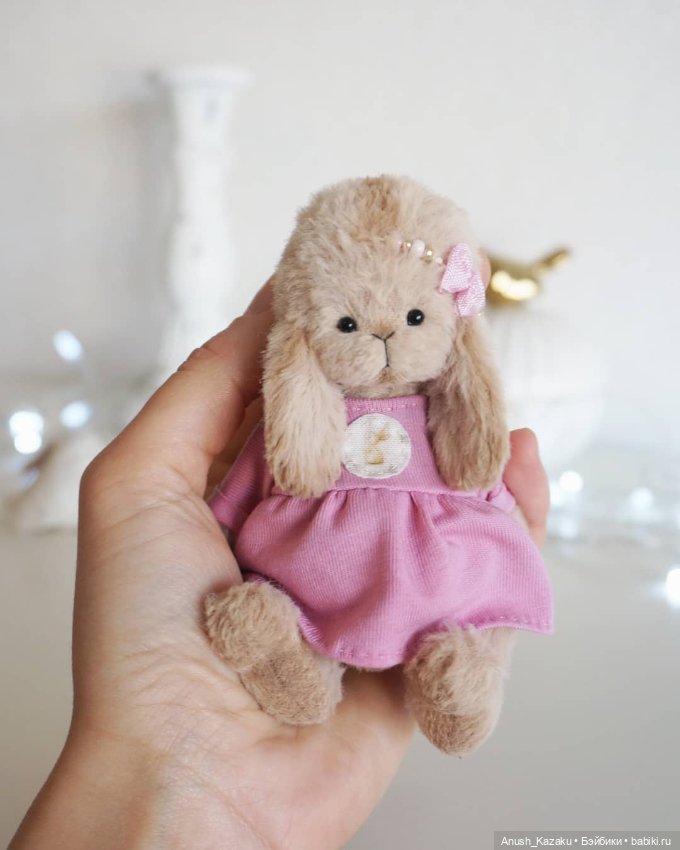 Зайка тедди — Авторские мишки Тедди и друзья: фото (фото 3)