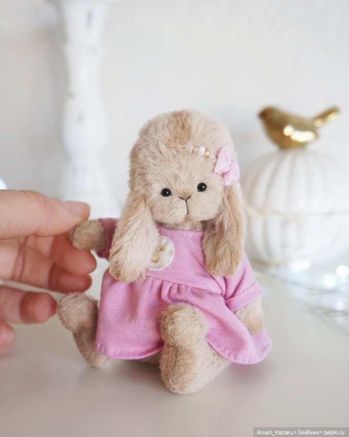 Зайка тедди — Авторские мишки Тедди и друзья: фото (фото 4)