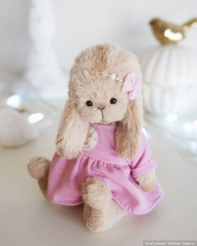 Зайка тедди — Авторские мишки Тедди и друзья: фото (фото 5)