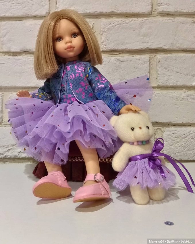 Сиреневые оттенки — Одежда и обувь для кукол своими руками: фото (фото 2)