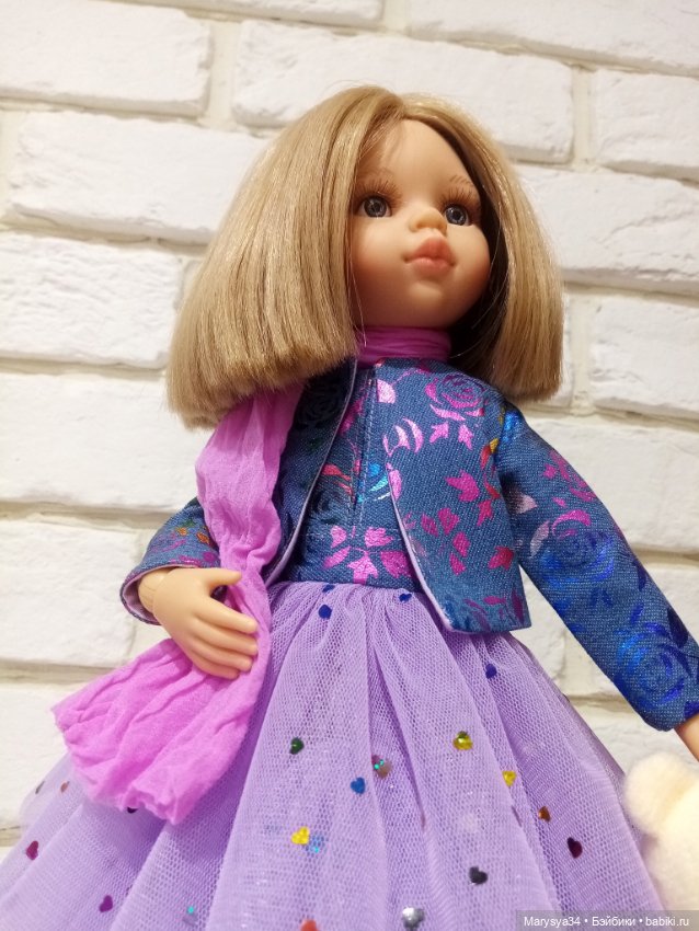 Сиреневые оттенки — Одежда и обувь для кукол своими руками: фото (фото 4)