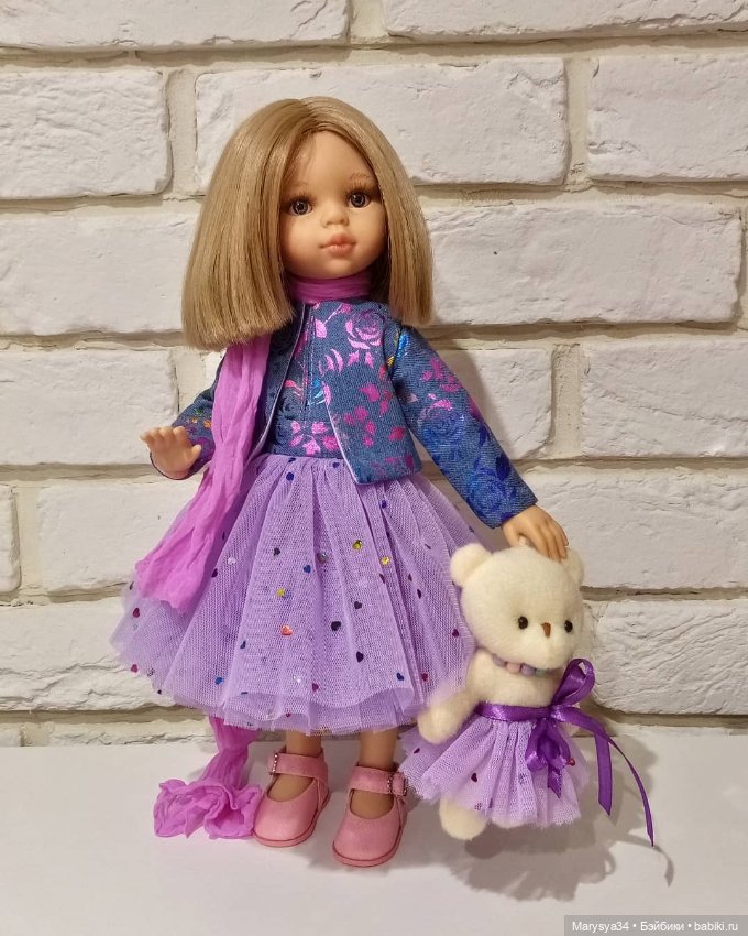 Сиреневые оттенки — Одежда и обувь для кукол своими руками: фото (фото 7)