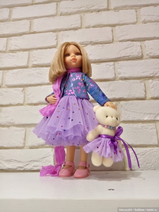 Сиреневые оттенки — Одежда и обувь для кукол своими руками: фото (фото 3)