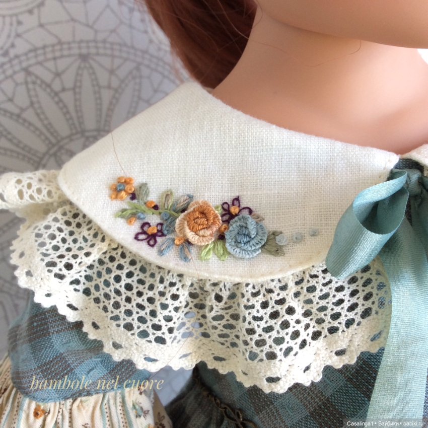 Топик одного платья. Платье с шатленом (фото 4)