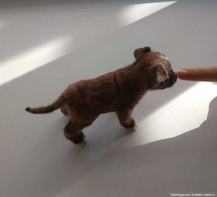 Шерстяной малыш — Валяные игрушки из шерсти: сухое валяние (фото 8)