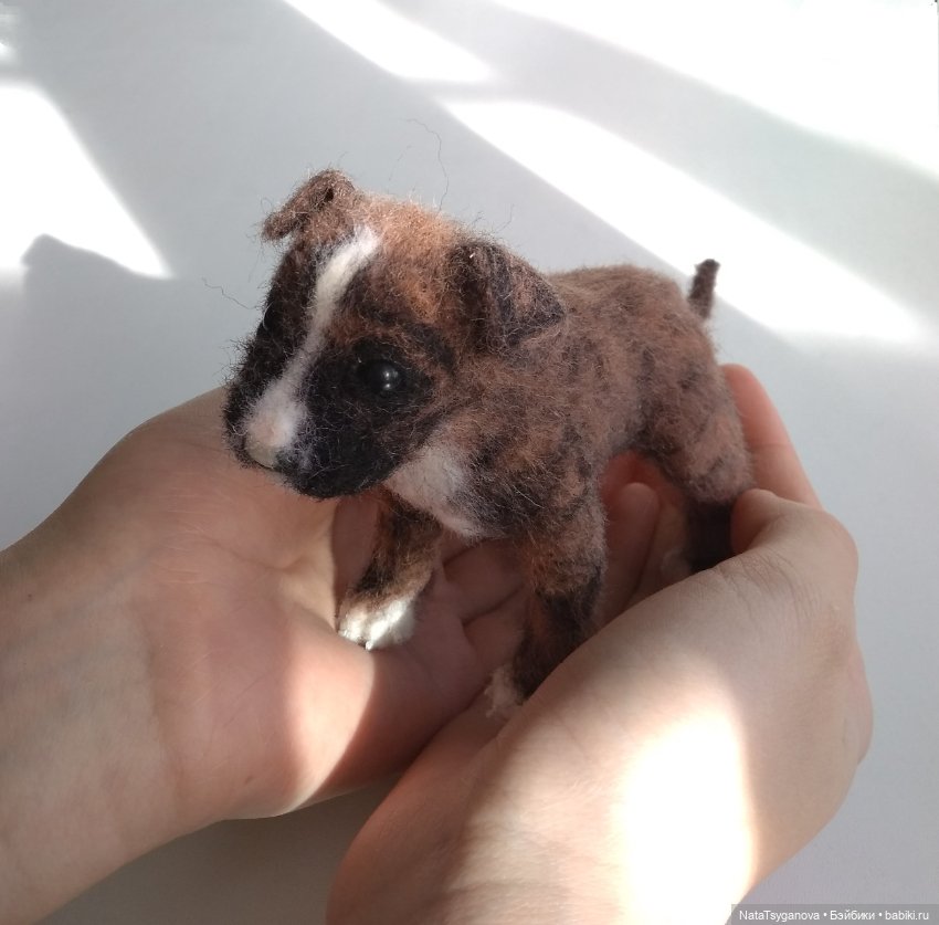 Шерстяной малыш — Валяные игрушки из шерсти: сухое валяние (фото 3)