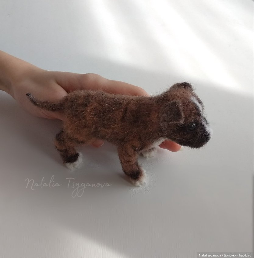 Шерстяной малыш — Валяные игрушки из шерсти: сухое валяние (фото 10)
