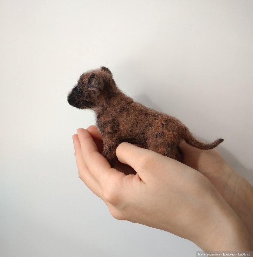 Шерстяной малыш — Валяные игрушки из шерсти: сухое валяние (фото 7)