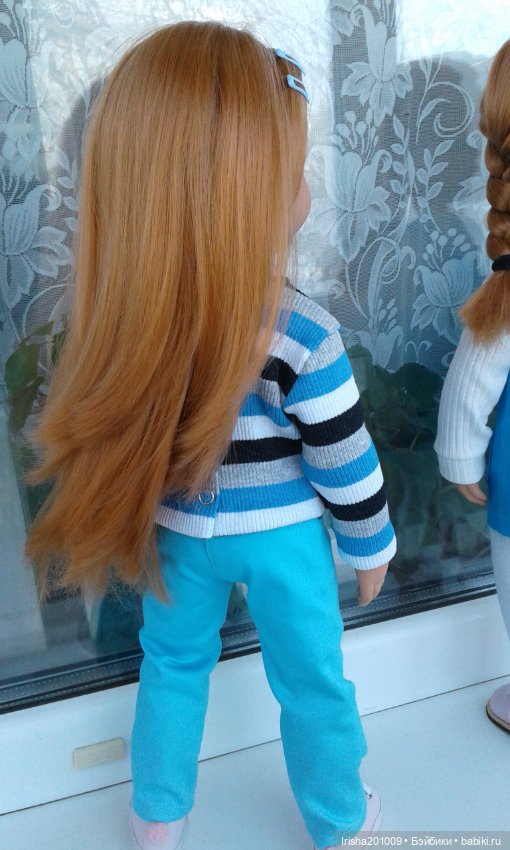 Сине-бирюзовые вариации — Куклы Gotz (Готц): Ханна (фото 5)