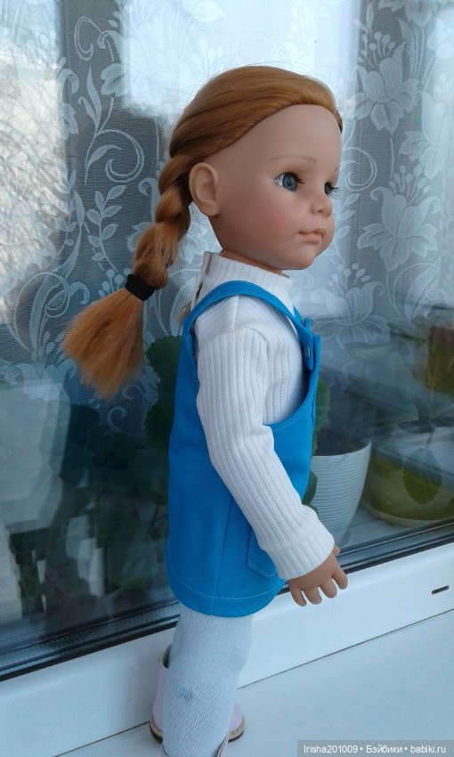 Сине-бирюзовые вариации — Куклы Gotz (Готц): Ханна (фото 3)