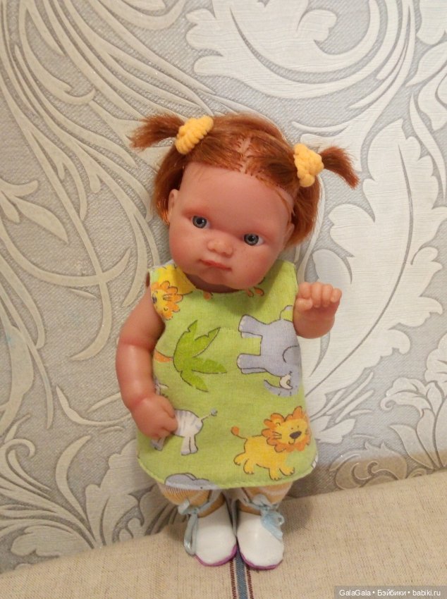 Готовим гардероб к лету. Двухстороннее платье или топ на Пепиту 21см Антонио Хуан