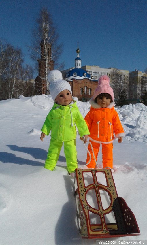 Прогулка в парке — Куклы Gotz (Готц): Ханна