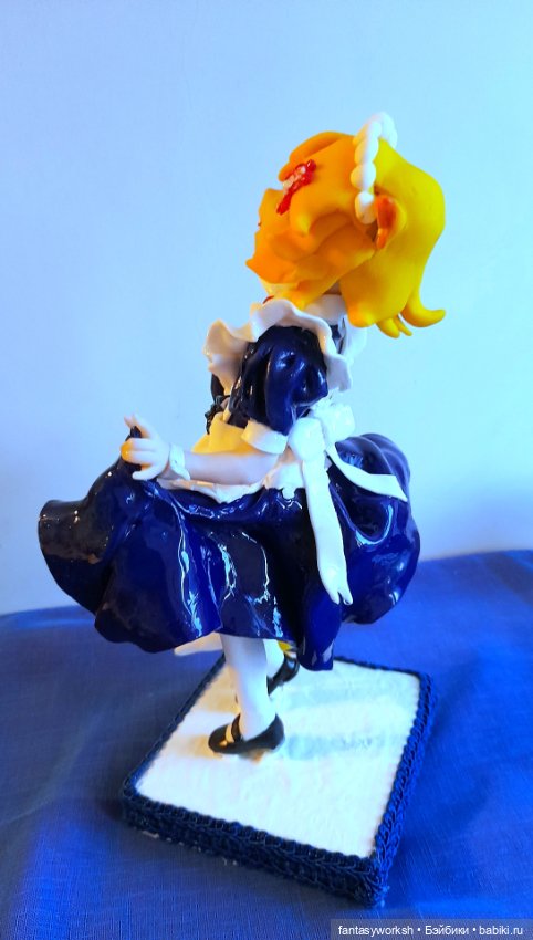 "Аниме. Фигурка Кицуне" Авторские куклы Натальи Игнатьевой (фото 5)