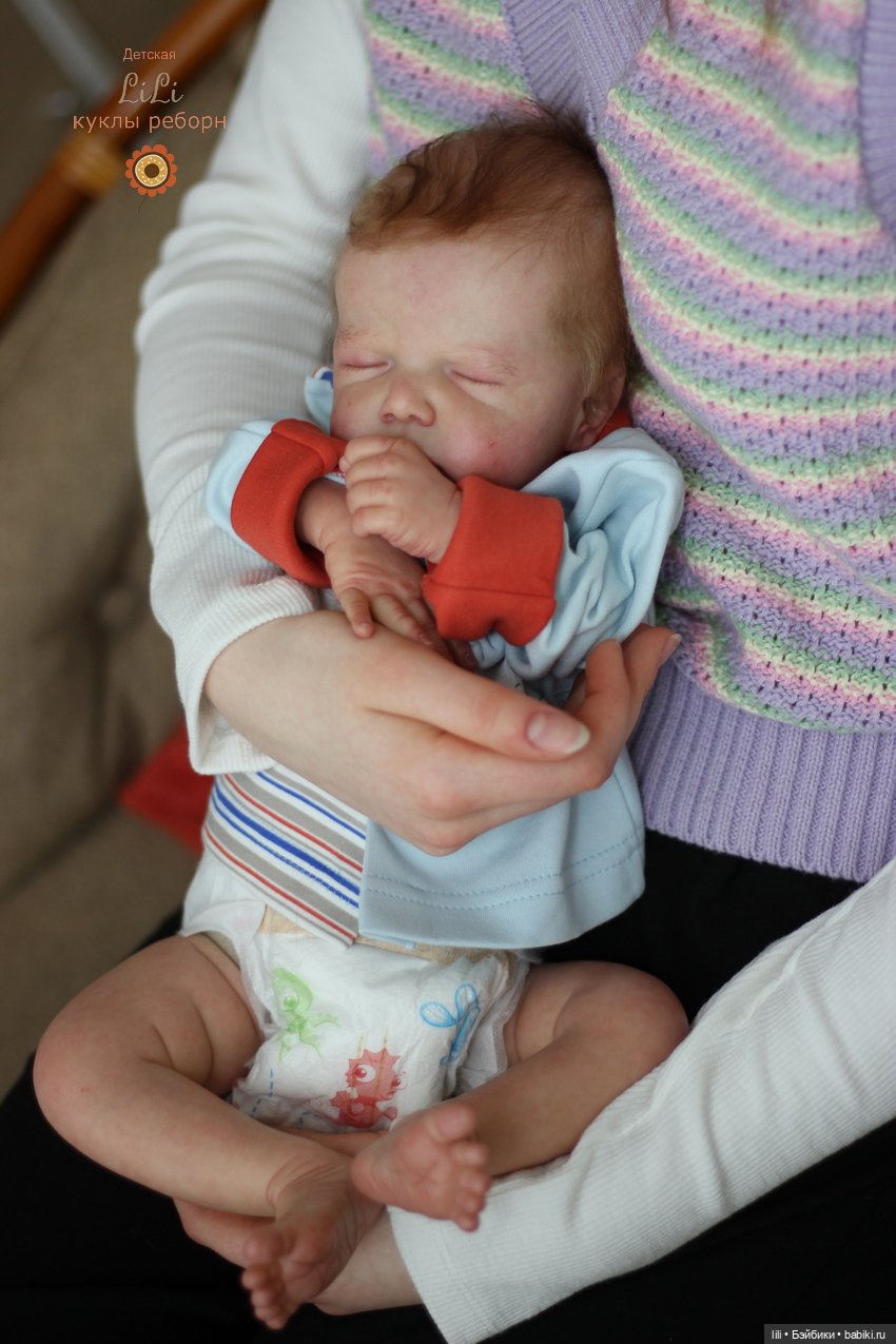 Малыш реборн Кайли, больше фото