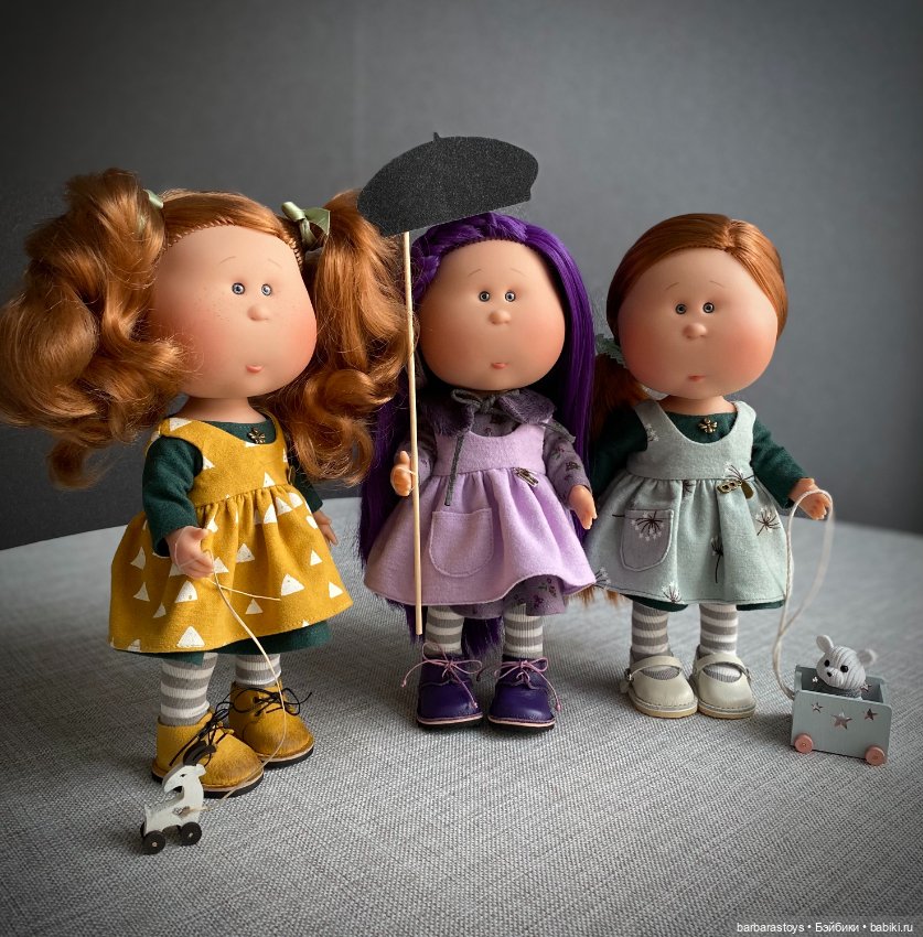 Кукольные будни - чем занимаются булочки Мии