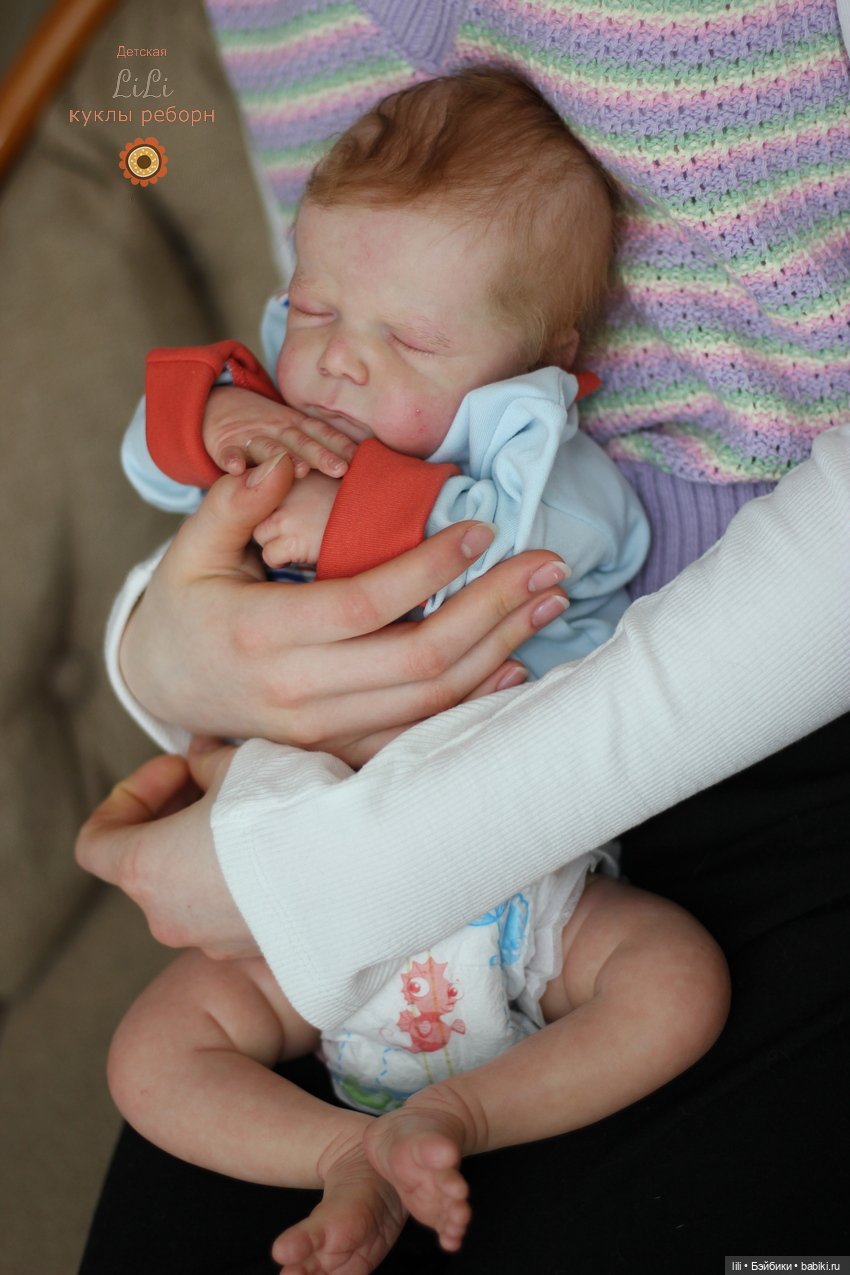 Малыш реборн Кайли, больше фото