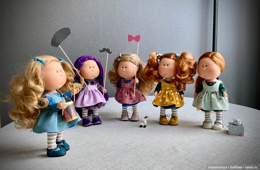 Кукольные будни - чем занимаются булочки Мии