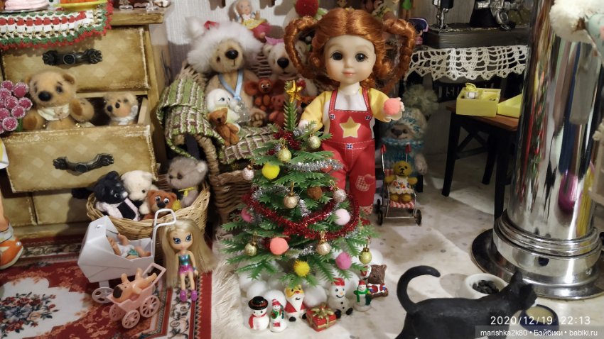 Зима у моих кукол, часть 1