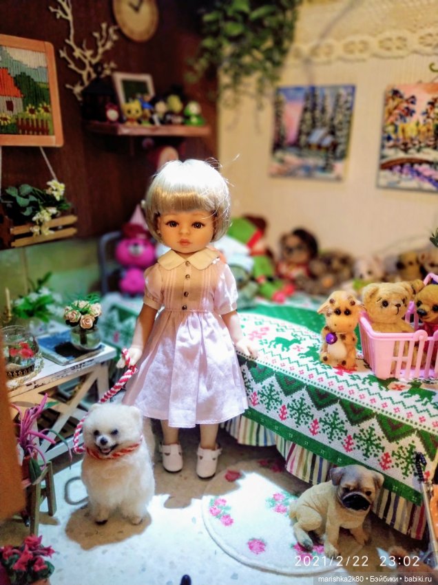 Зима у моих кукол, часть 2