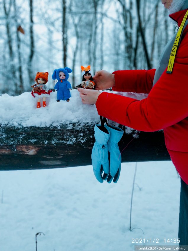 Зима у моих кукол, часть 1