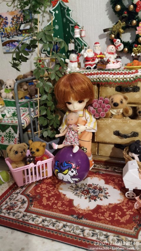Зима у моих кукол, часть 1