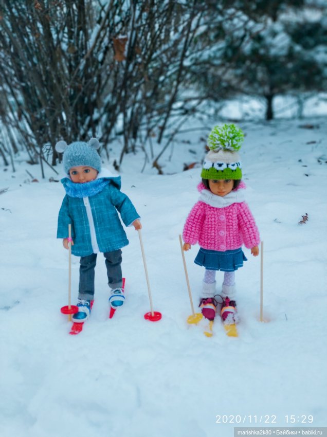 Зима у моих кукол, часть 1