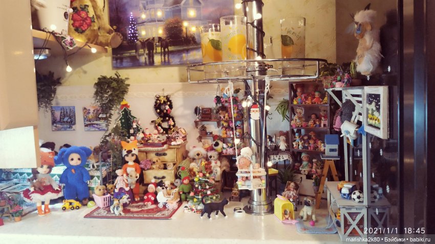 Зима у моих кукол, часть 1